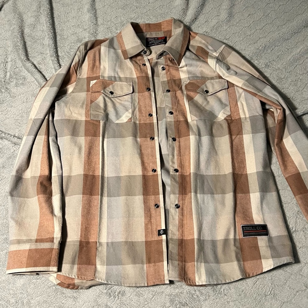Trolls co. Flannel